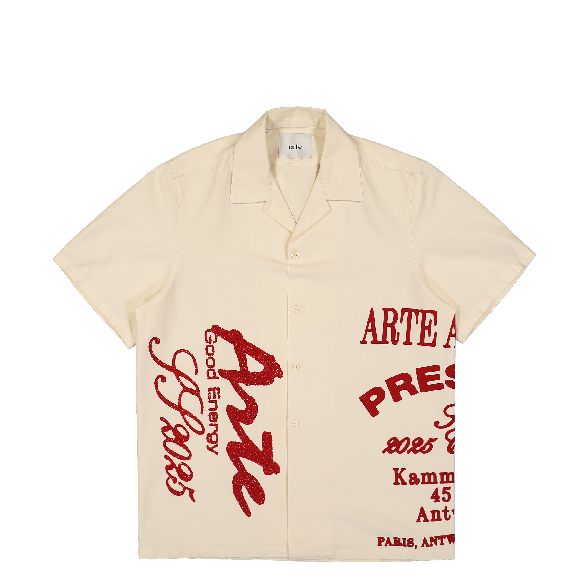 Arte Antwerp<br>Red Print Shirt