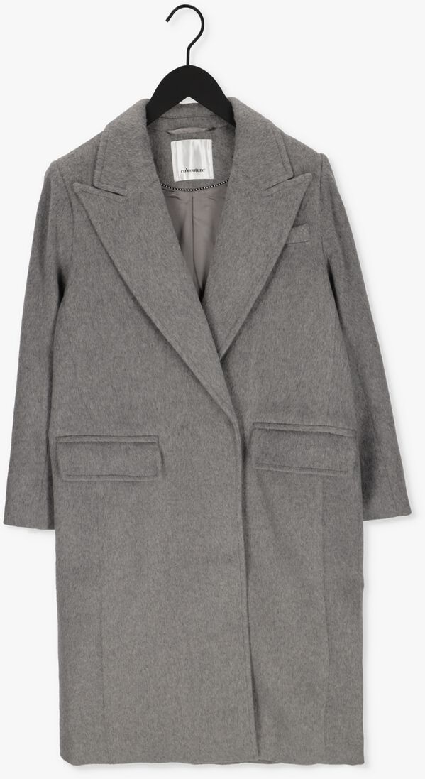 CO\\'COUTURE grijze co'couture mantel harry coat