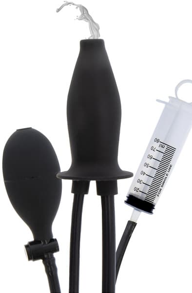 Extreme Inflatable Lubricating Plug Oppblåsbar analplugg