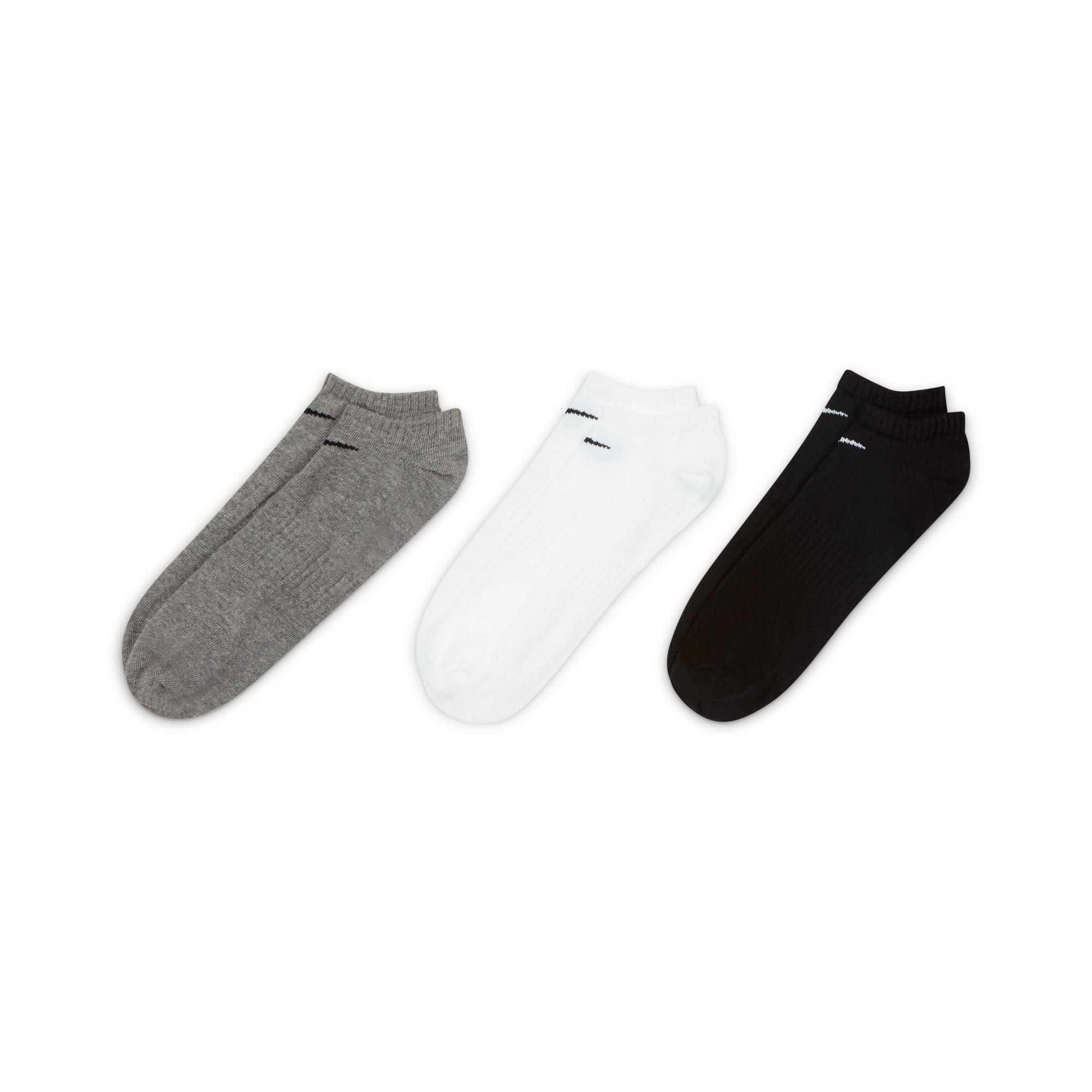 Nike 3 Pack No Show Socks Mens