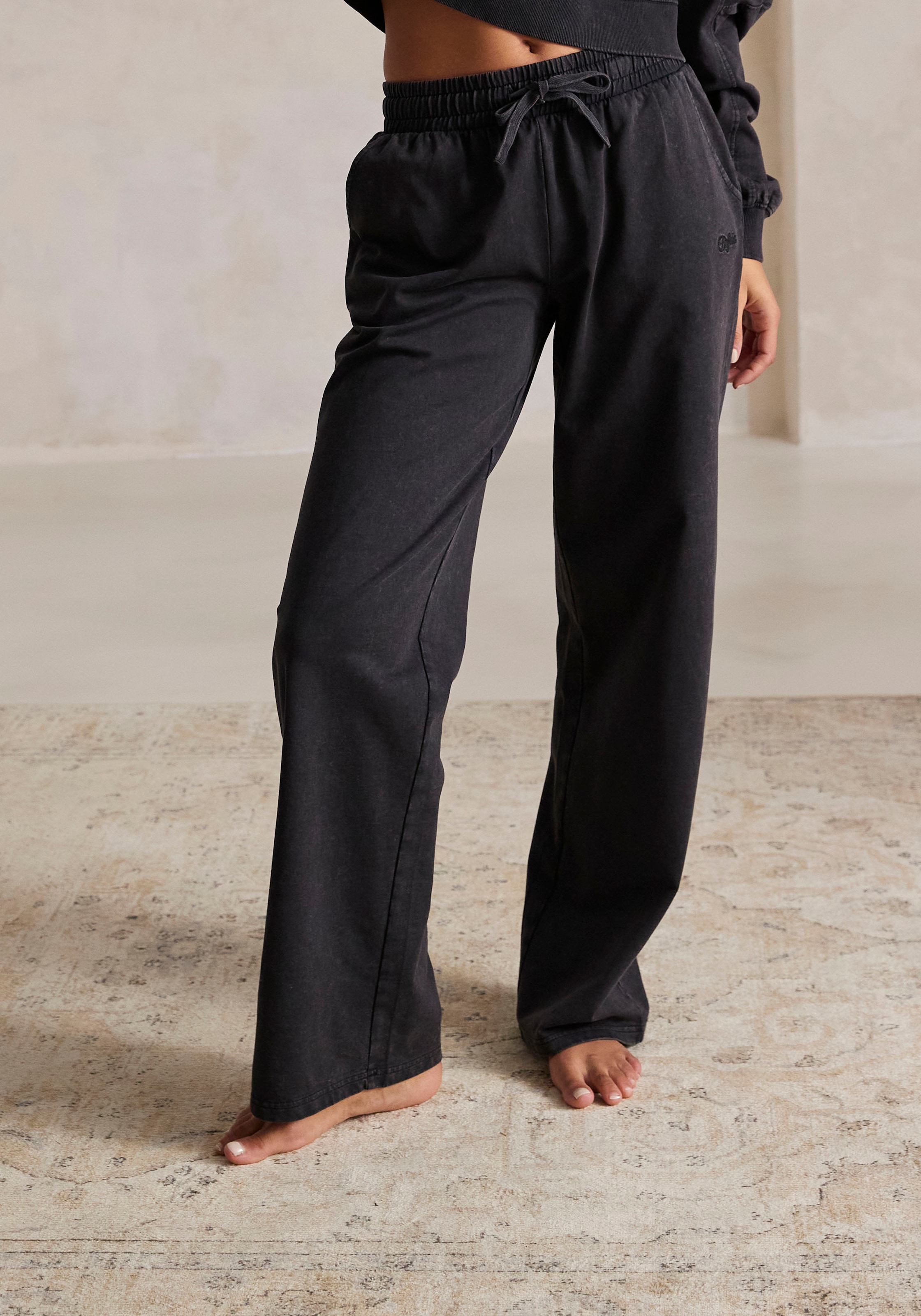 Buffalo Sweathose  Loungehose im Used-Look, Loungewear