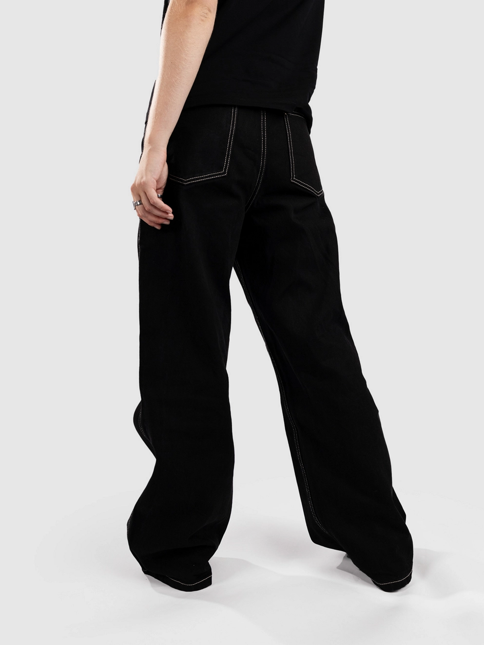 Blue Tomato Baggy Seam Jeans wash black