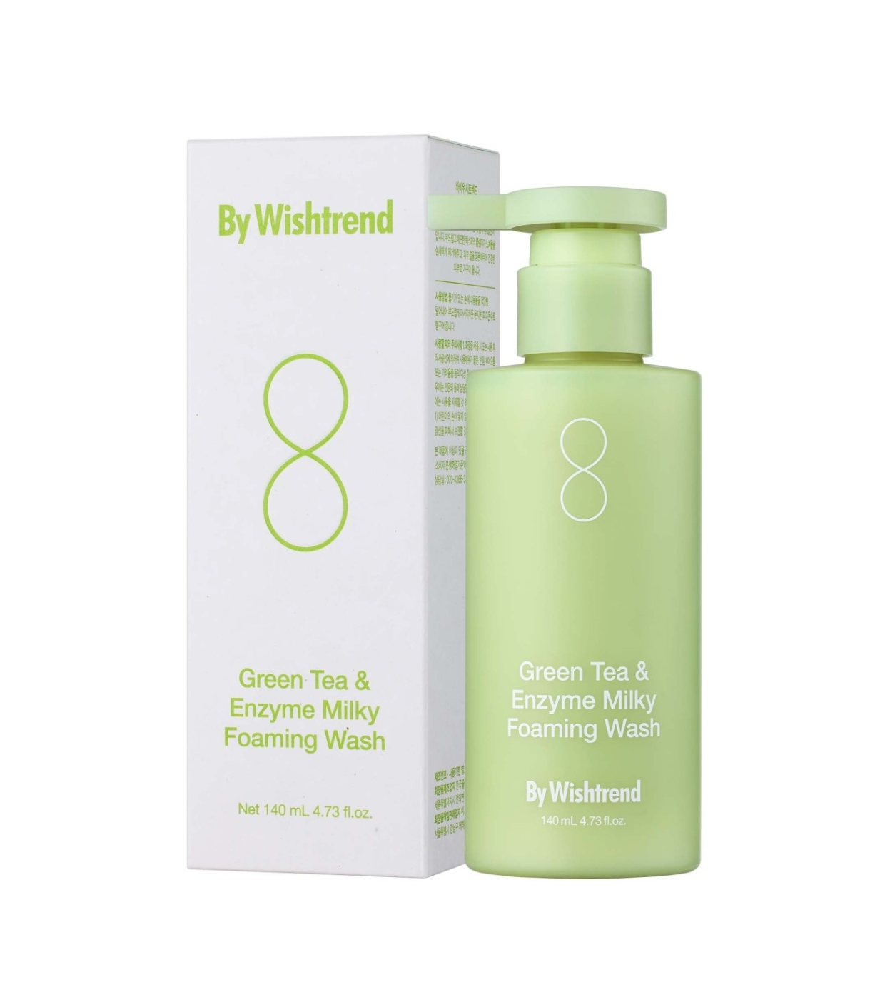 By Wishtrend - Espuma de limpeza Green Tea & Enzyme Milky