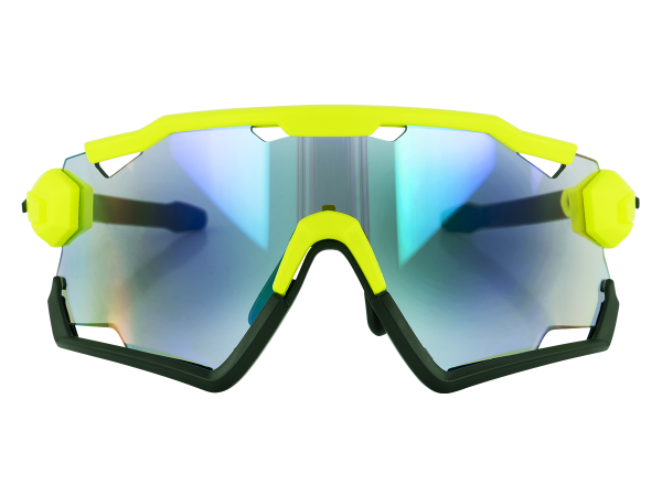 Rogelli Switch Cykelbriller, Fluor/Black
