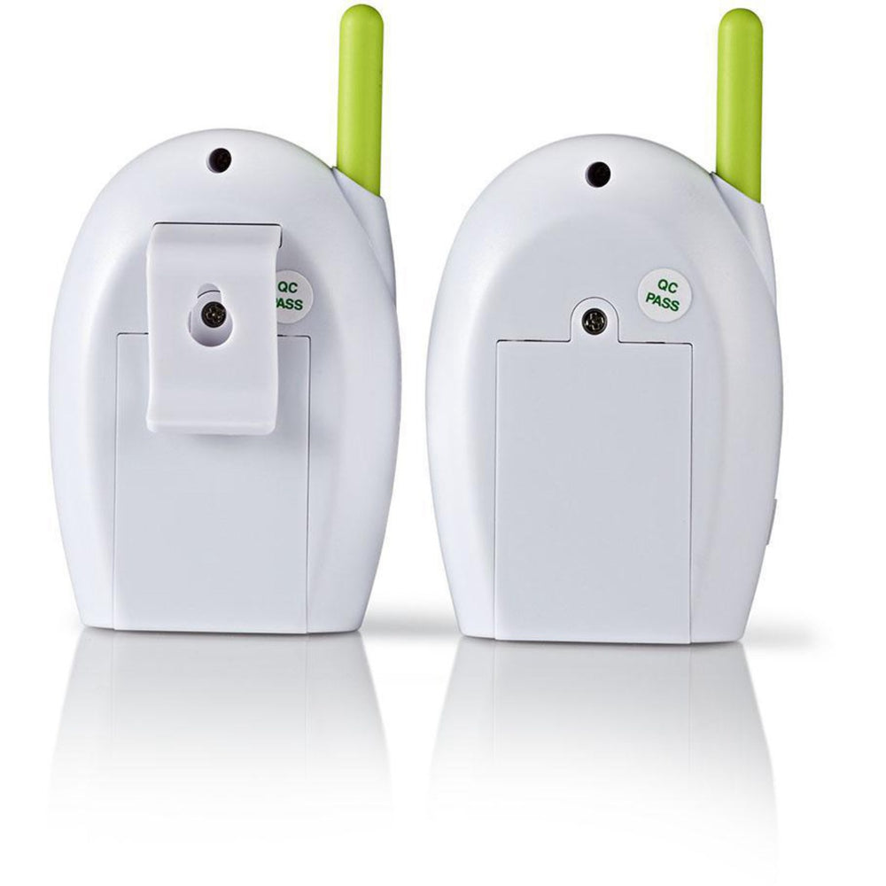 Køb Nedis White/Green Wireless Babyalarm