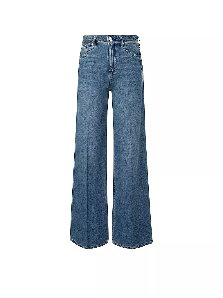 S.OLIVER Jeans Flared Fit blau