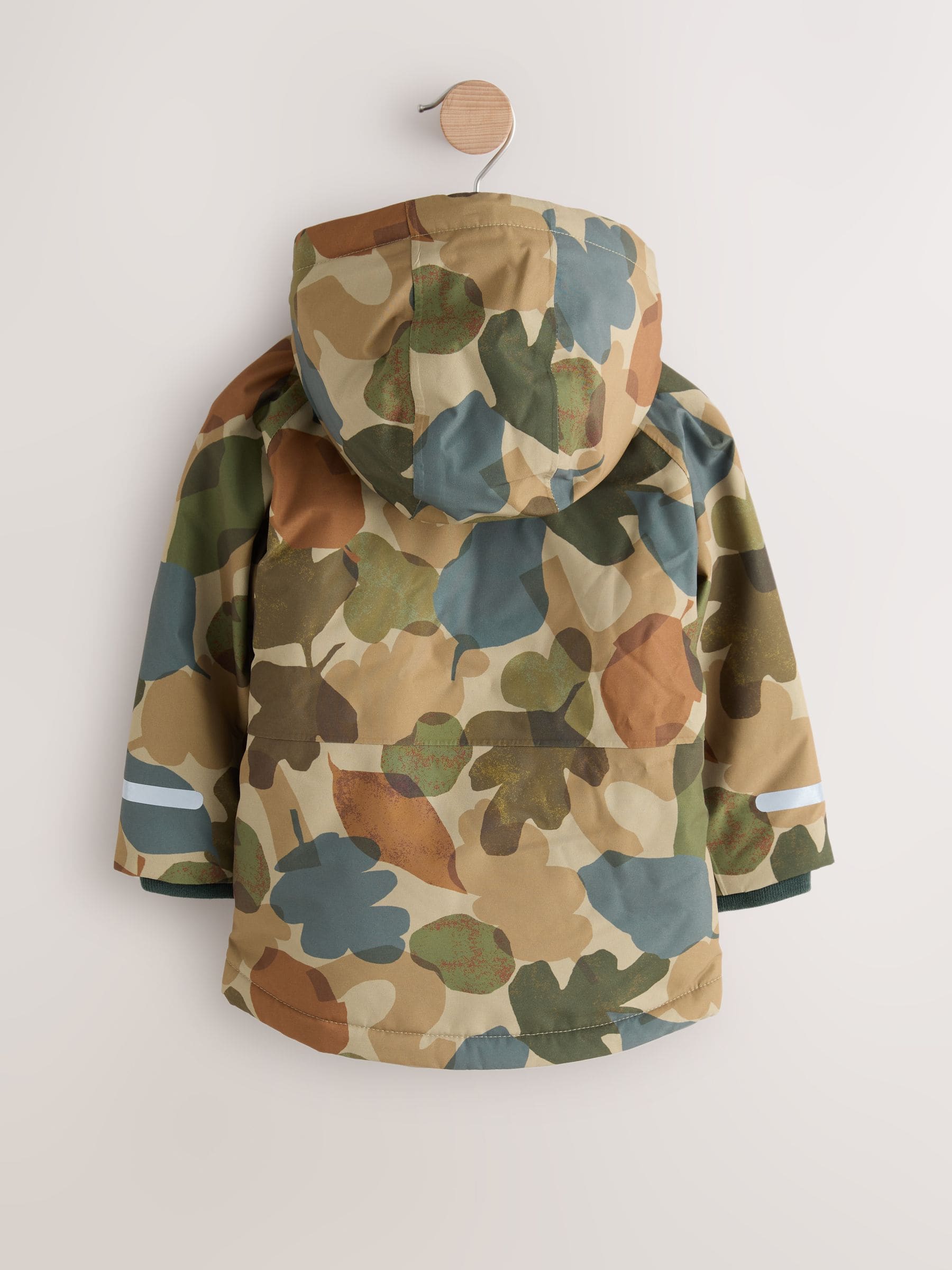 Kaki camouflage - Waterdichte warme gewatteerde jas (3 mnd - 7 jr)
