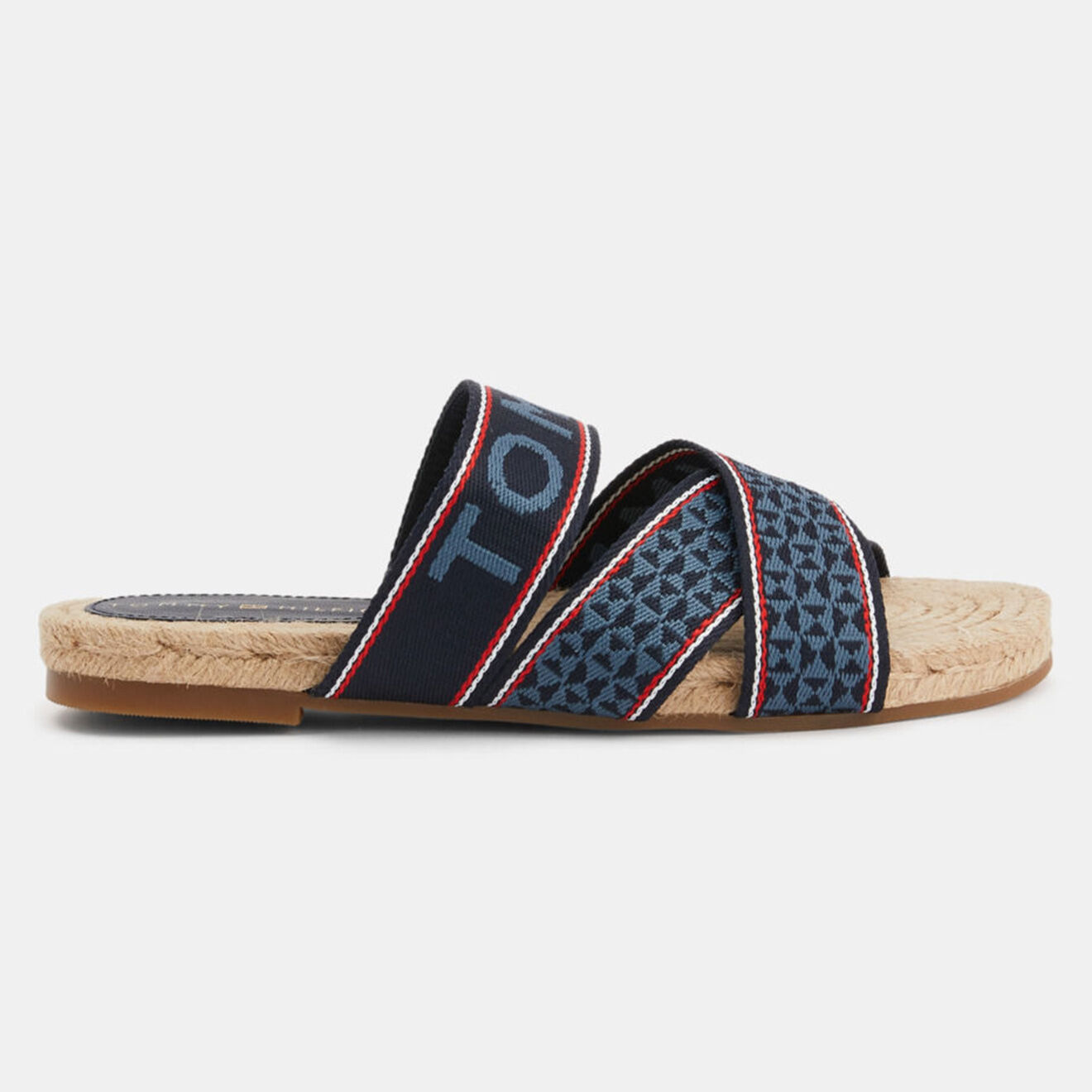 Tommy Hilfiger Mules Web bleu marine