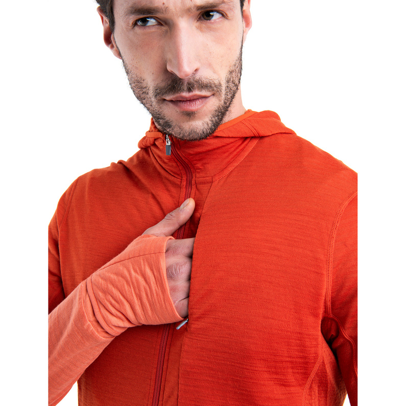 Icebreaker Herren Realfleece Descender Jacke