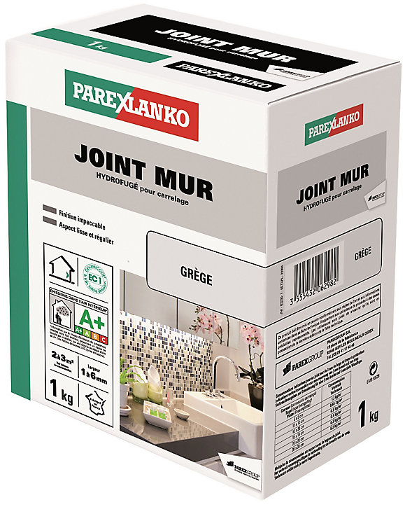Joint mur hydrofugé Parexlanko grège 1 kg