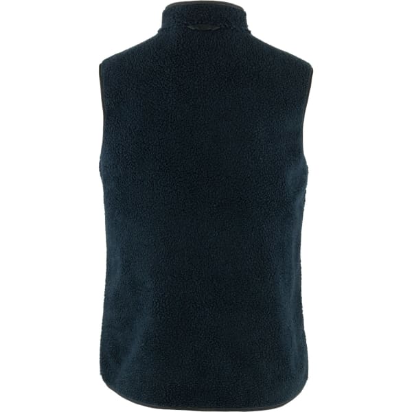 Veste polaire randonnée FJALLRAVEN VARDAG PILE FLEECE VEST W NAVY