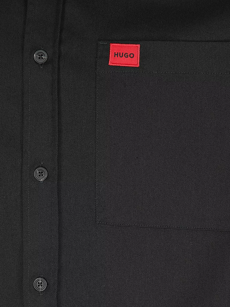 HUGO Overshirt EGRIN schwarz