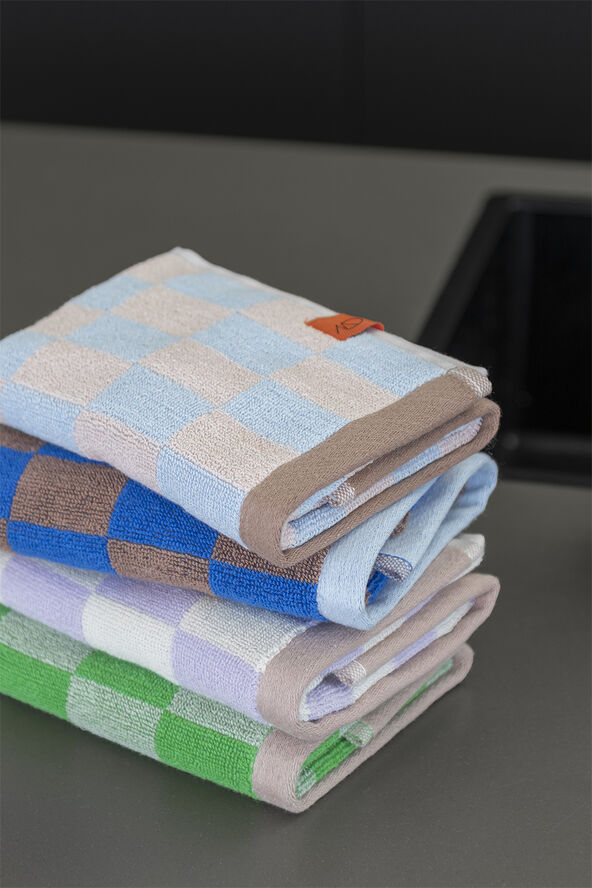 Mette Ditmer RETRO guest towel, 2-padk Cobalt