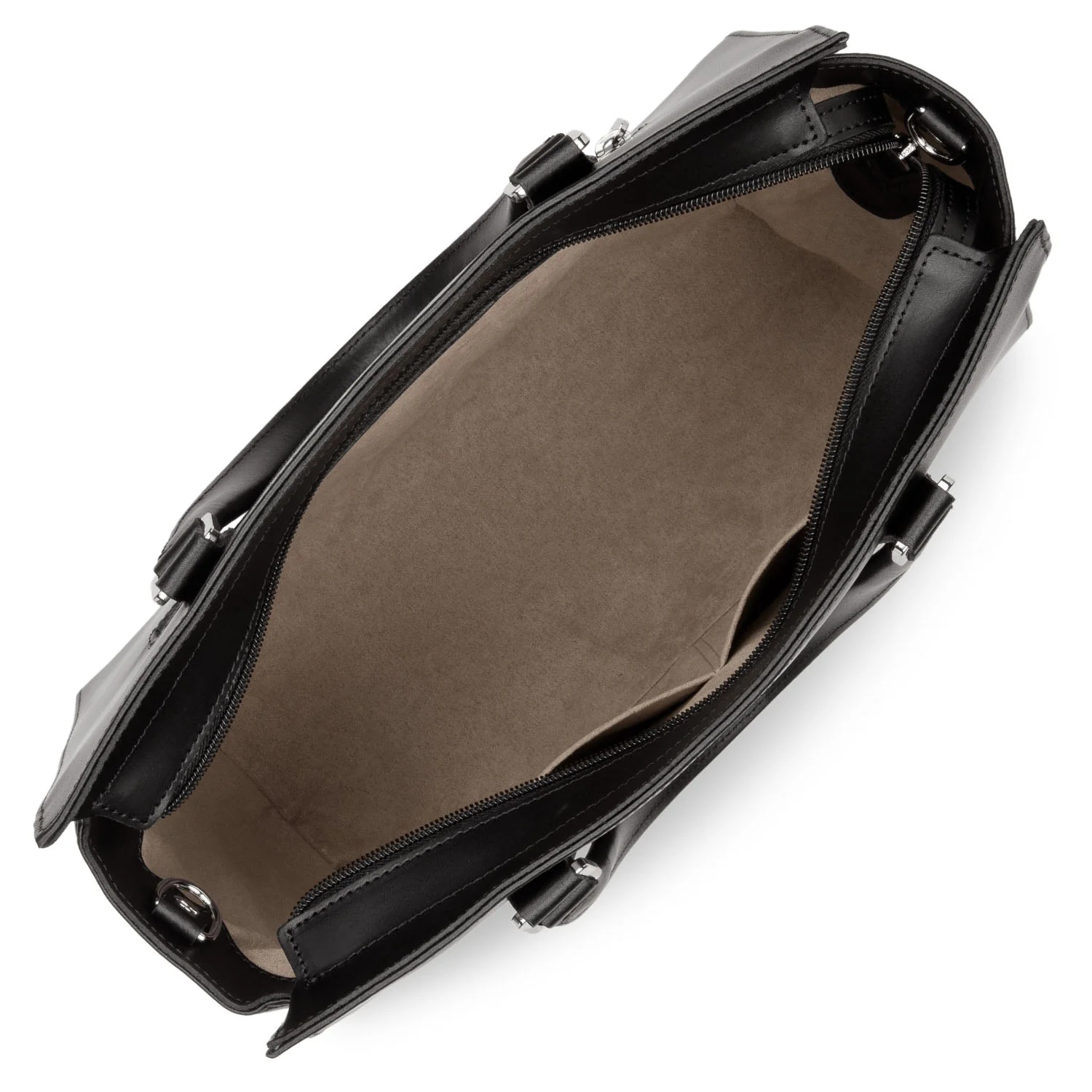 Smooth-Grand sac cabas main