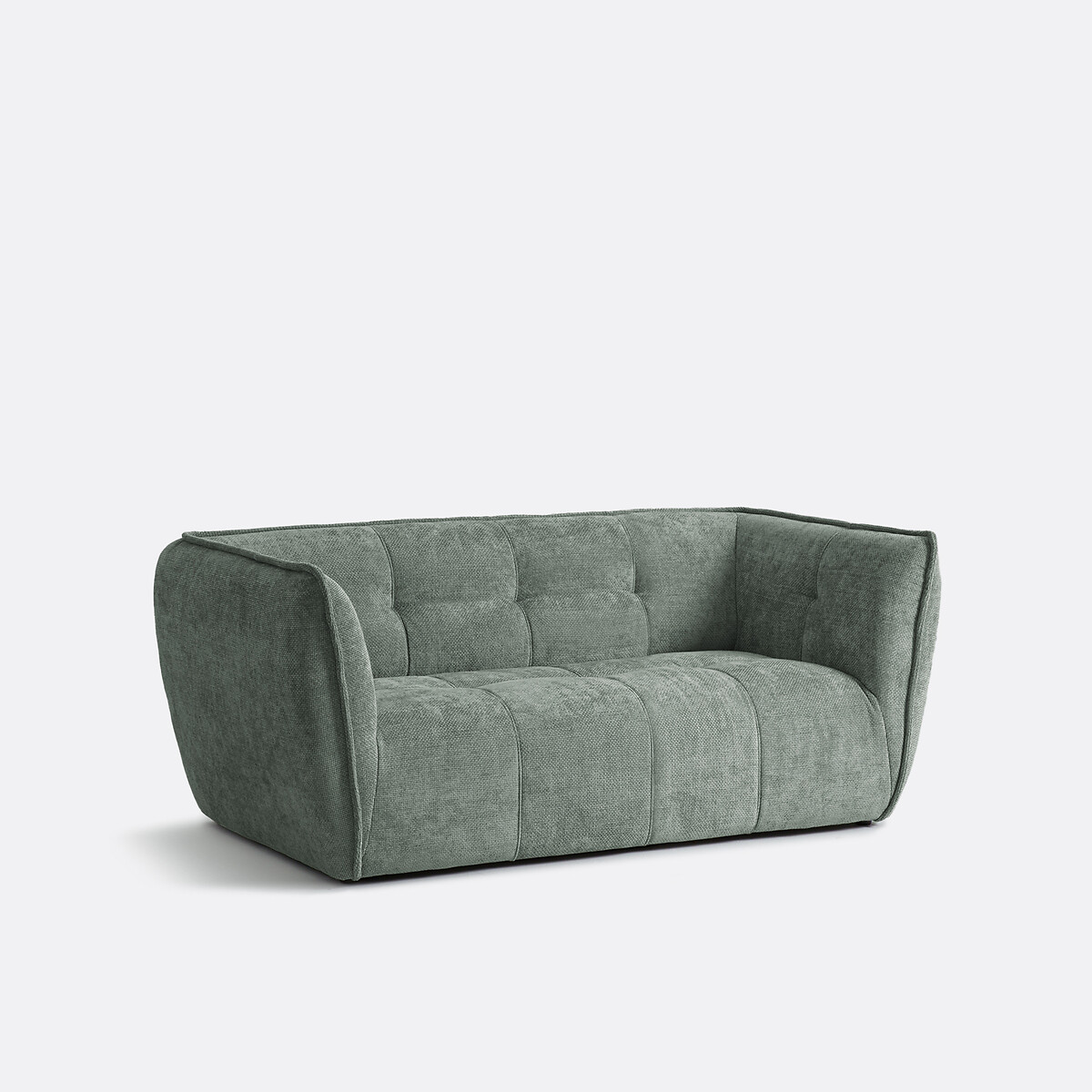 LA REDOUTE INTERIEURS<br>Sofá de 2 lugares em chenille cruzado, SIMONE