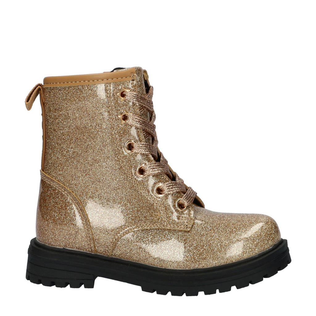 Nelson Kids lak veterboots brons