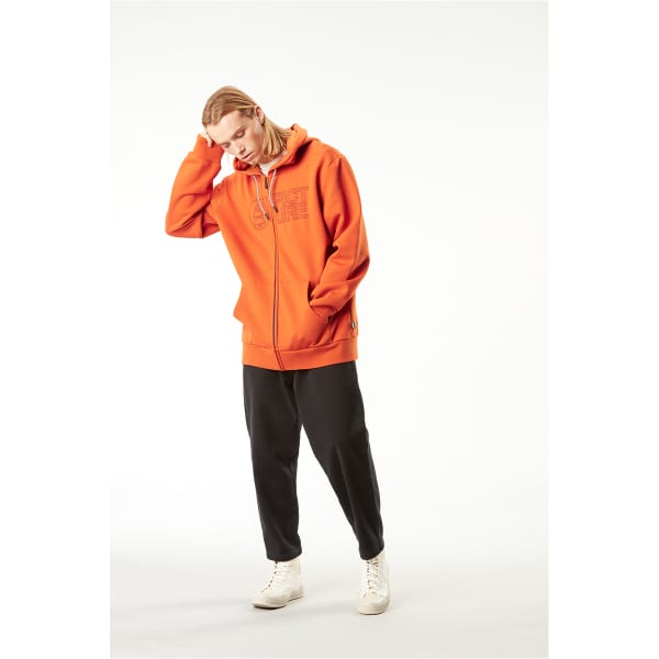 Sweatshirt PICTURE BASEMENT ZIP HOODIE M RED CLAY