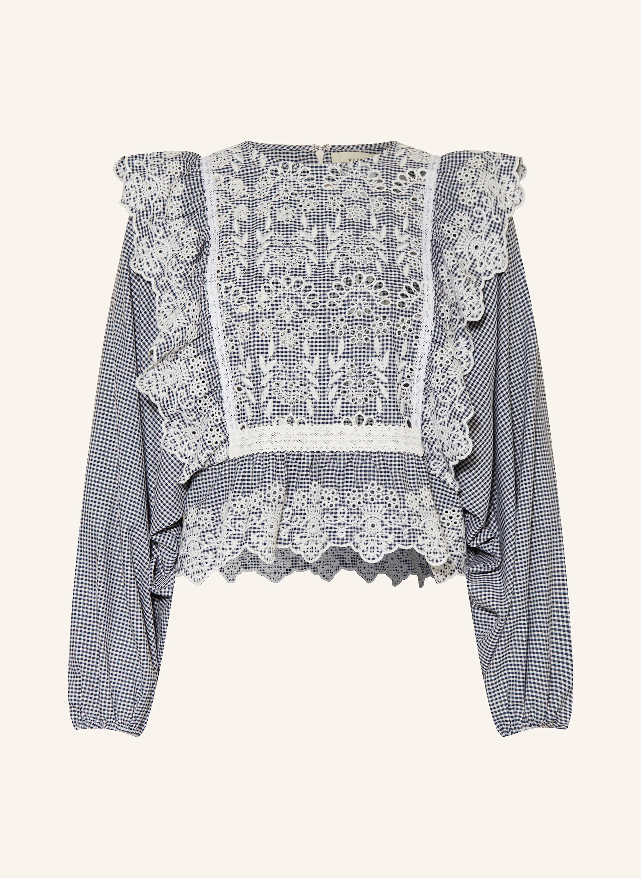 WEEKEND Max Mara Blusenshirt ORAZIO mit Lochspitze