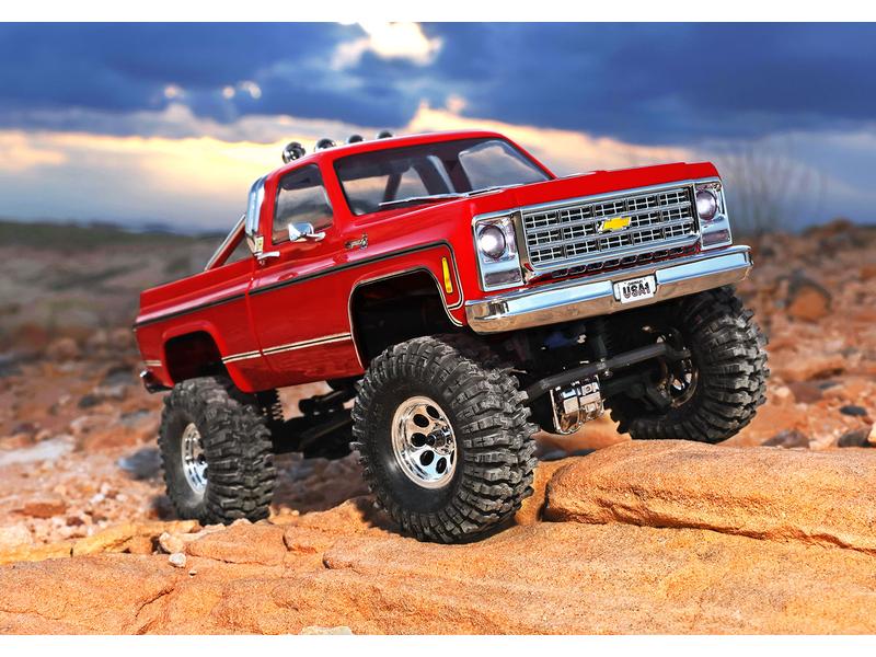 Traxxas Scale Crawler TRX-4m Chevy K10 High Trail Rot, RTR, TRX-4 Performance im Mini-Format