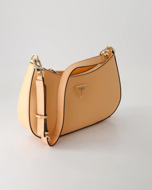 Guess Noelle Top Zip Shoulder Bag Umhängetasche in Orange