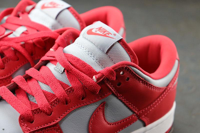 Nike Dunk Low Retro Medium Grey Varsity Red UNLV (2021)