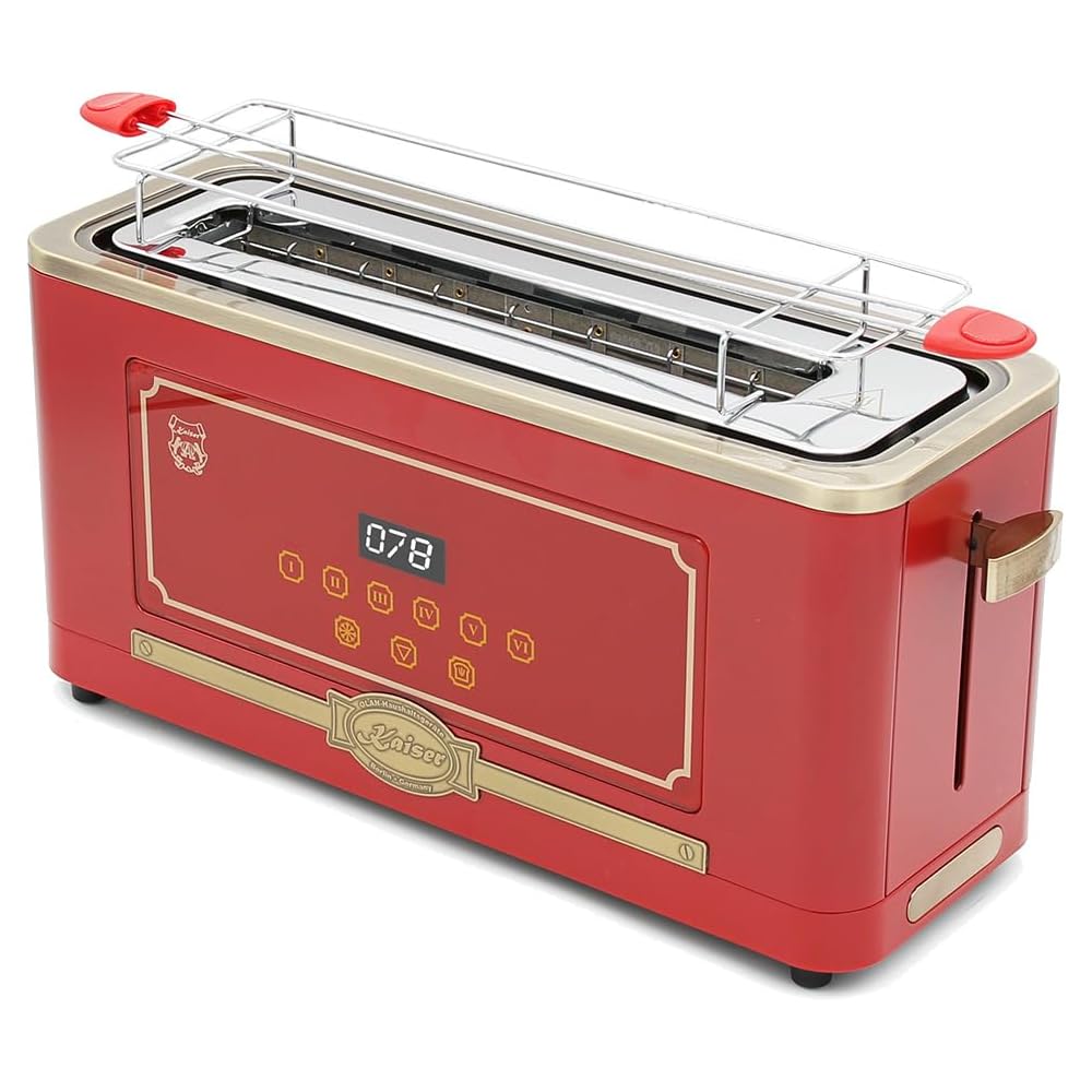 KAISER Grille-pain T 4000 RotEm rétro, 6 niveaux de grillage différents pour de meilleurs résultats : Cuisine et Maison