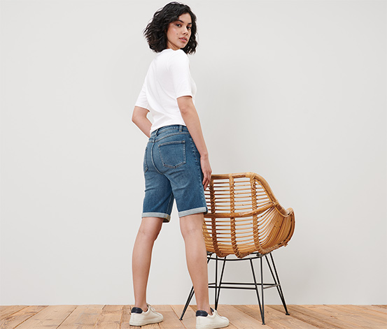 Bermuda Jeans – Fit »Lea«