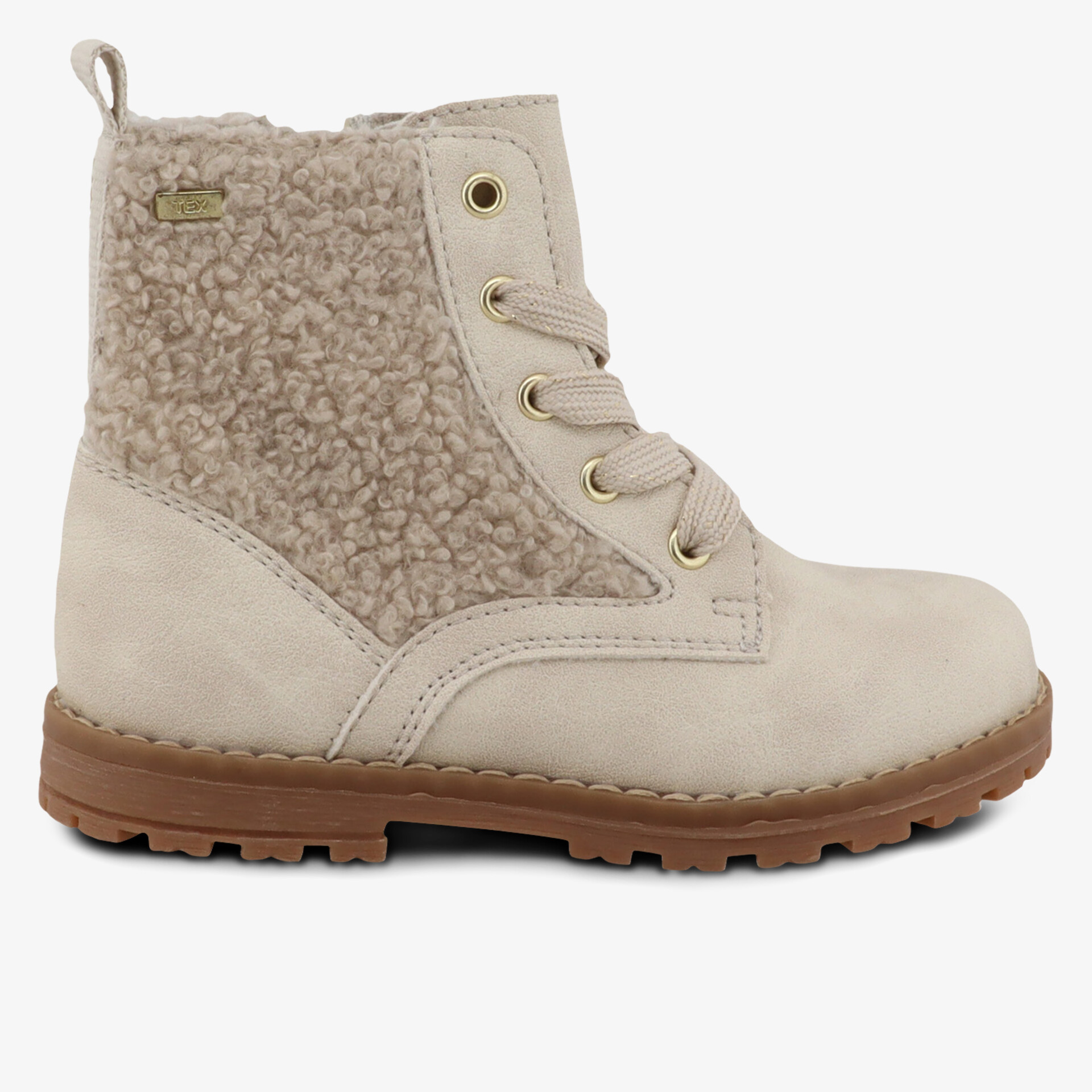 TOM TAILOR Kinder Schnürstiefel beige