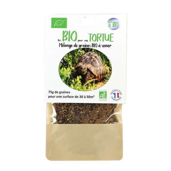 Mélange de Graines à Semer ''Du Bio pour ma pour Tortue