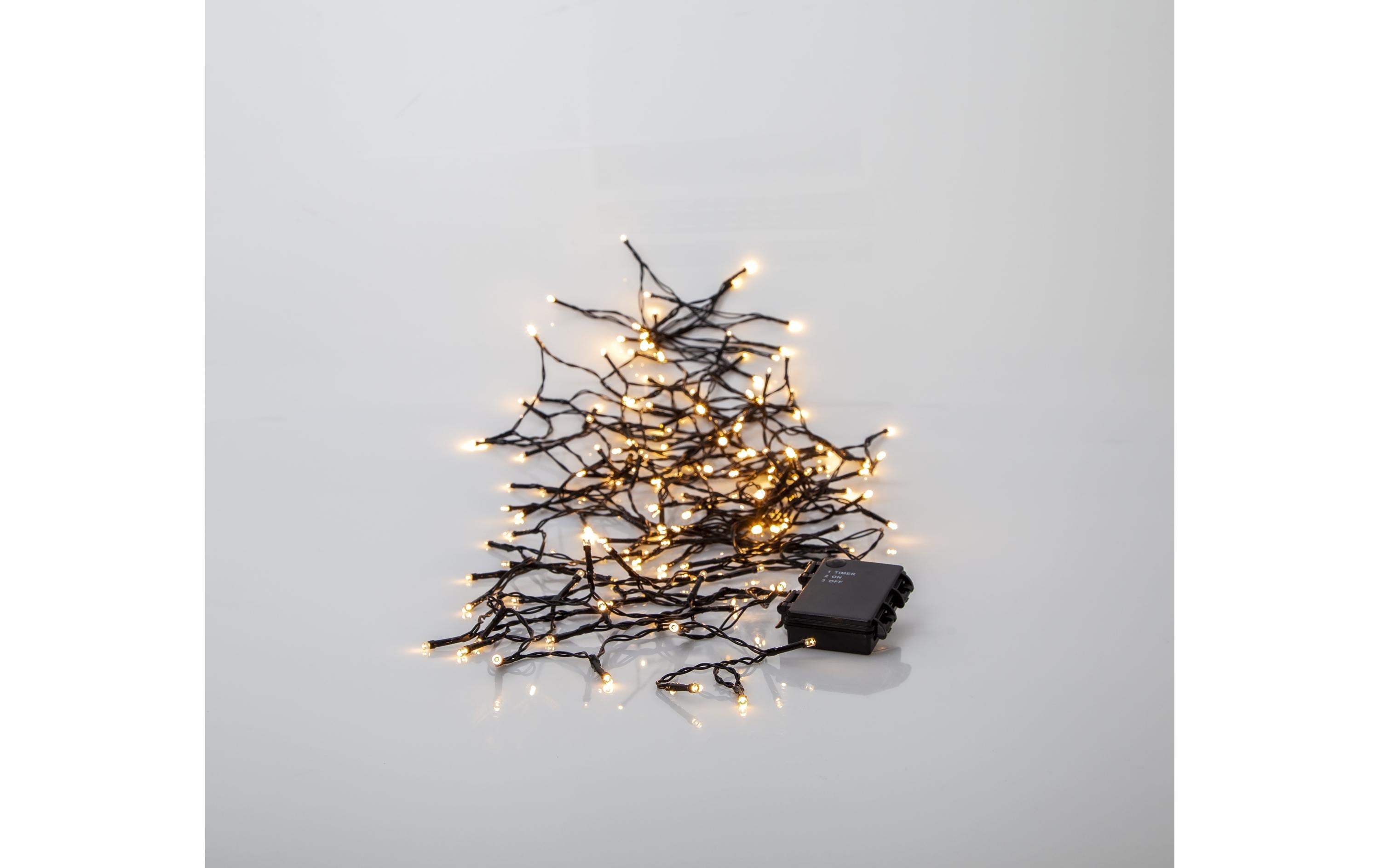 LED-Lichterkette Dura String 160 LED, 1120 cm, outdoorOutdoorlichterkette mit Batterie