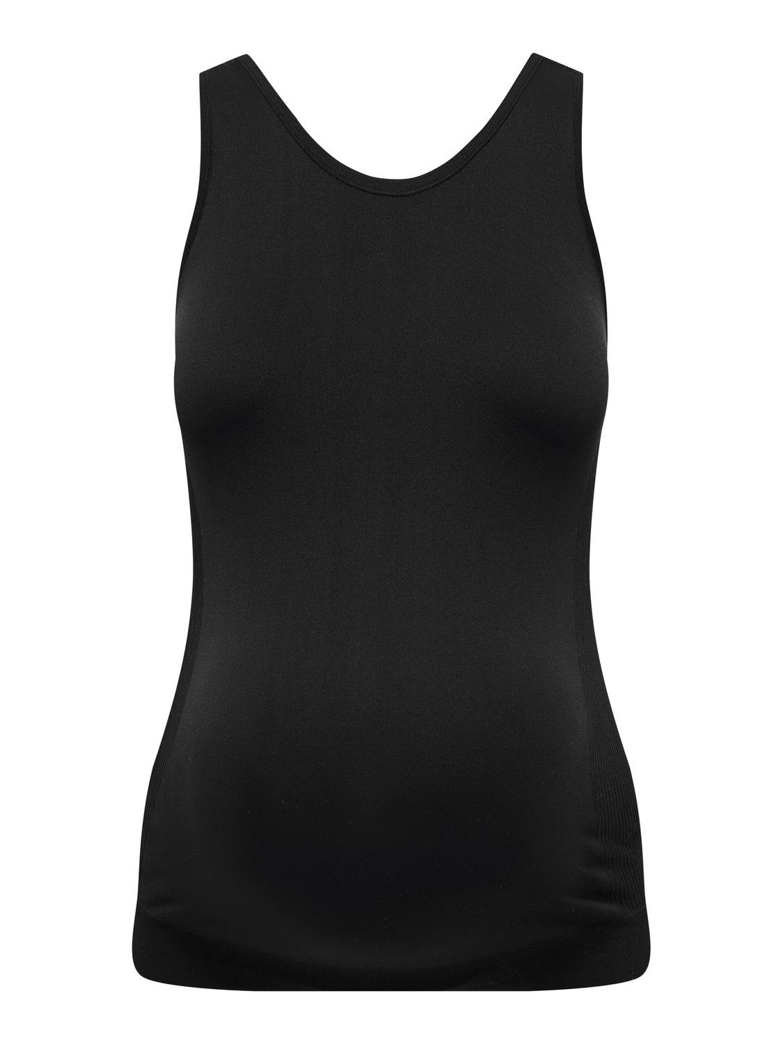 OLMINA Sportoberteil Black