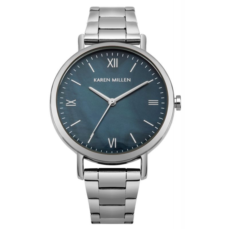 Montre Karen Millen en Métal Femme Argent