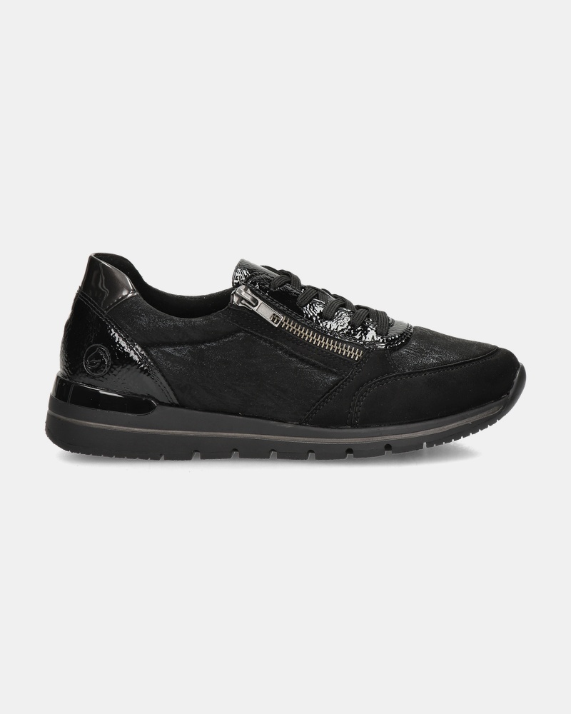 Remonte Lage sneakers  - zwart