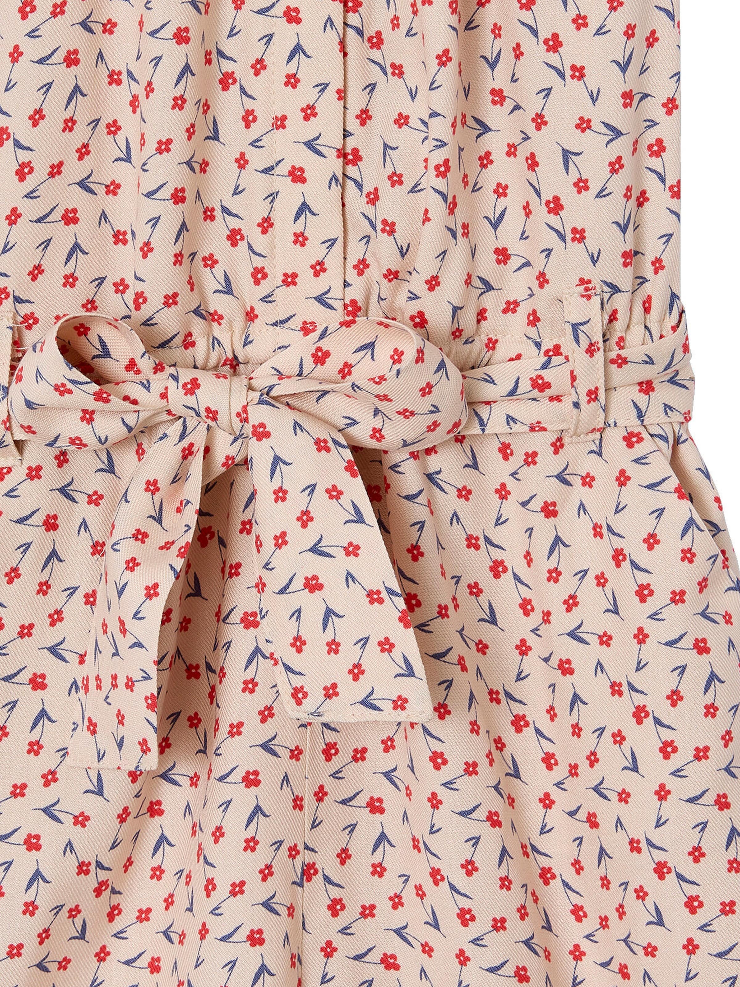 Vertbaudet Kurzer Mädchen Jumpsuit hellrosa