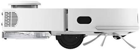 360 S9 Saugroboter mit Wischfunktion (Smarter Wassertank, Fernbedienung, 5200mAh, Ultraschallsensor, LDS, intelligente Navigation, App, 2650Pa Saugleistung, HEPA-Filter, Sperrzonen), weiß