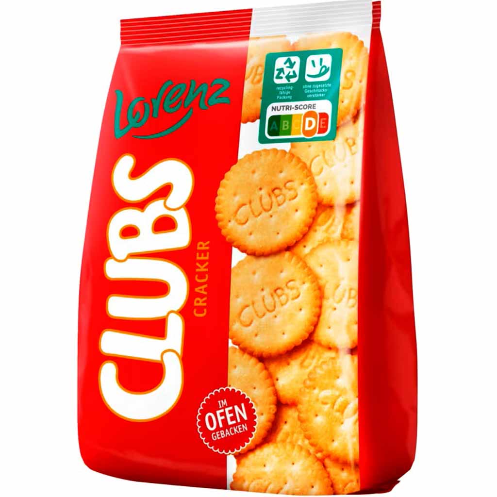 Lorenz Clubs Cracker gesalzen 200g MHD:28.5.25