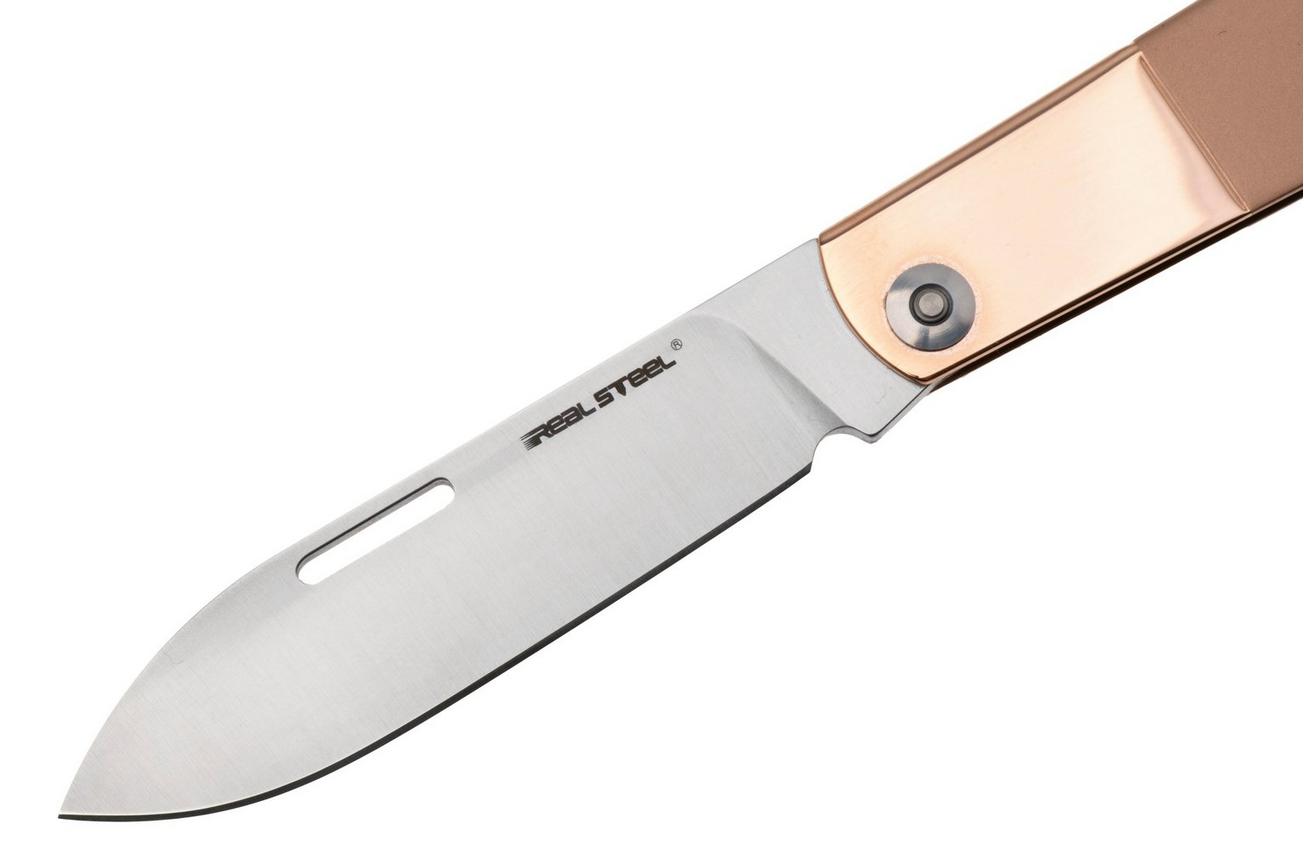 Real Steel Barlow RB-3 8341G, Satin 12C27, Rose Gold Stainless Steel zakmes