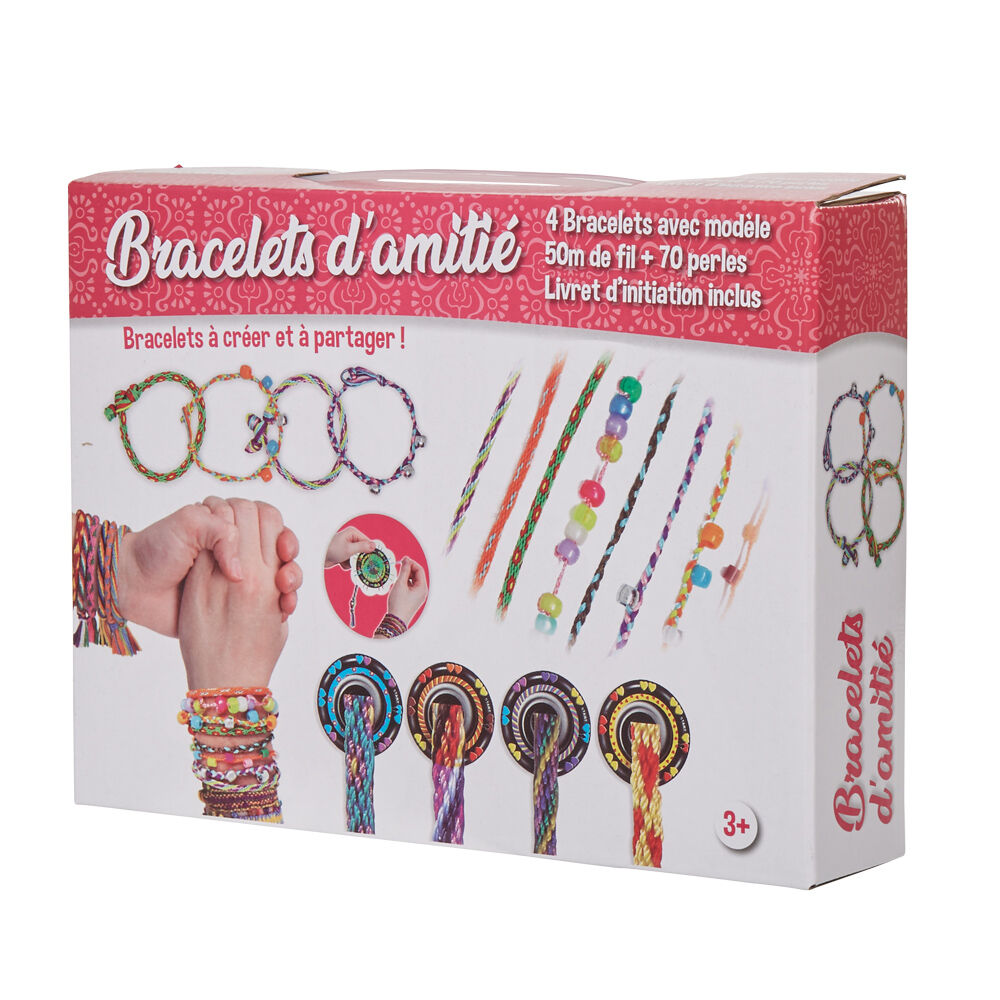 Kit création bracelet d'amitié x 4