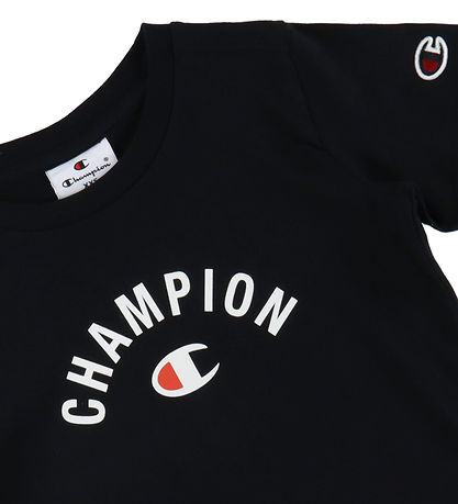 Champion T-Shirt - Schwarz