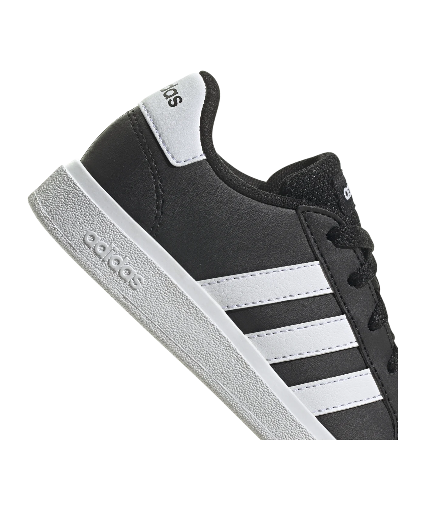 adidas Grand Court 2.0 Kids Schwarz Weiss