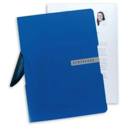 Idena Bewerbungsmappe A4, blau