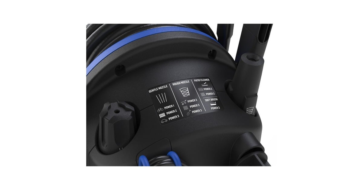 NilfiskCore 130-6 PowerControl - PCA EU hogedrukreiniger  (Blauw/zwart)