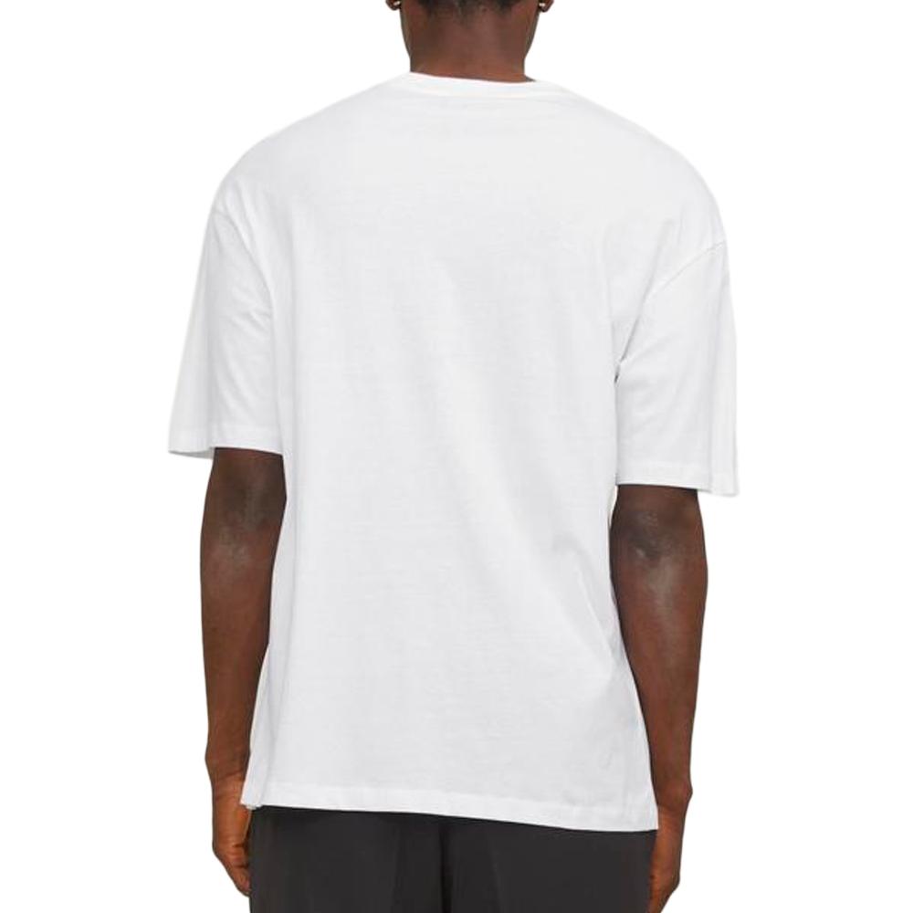 Jack & Jones T-Shirt Blanc Homme Jack & Jones Bradley