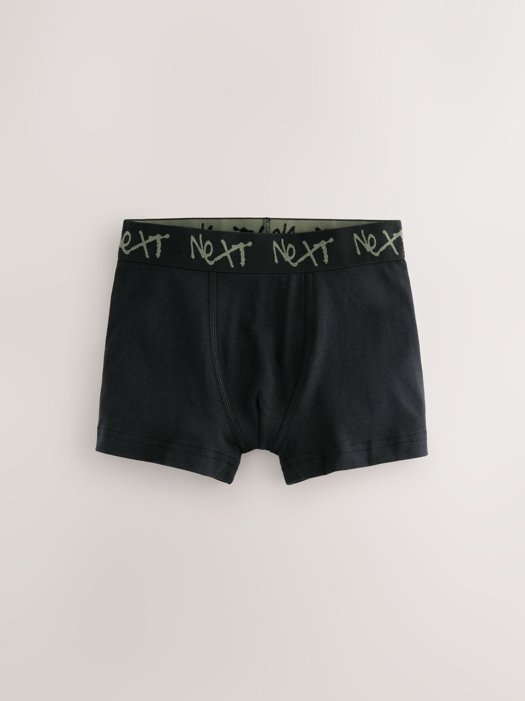 Zwart met graffiti Next tailleband - Verpakking van 5 trunks (1,5-16jr)