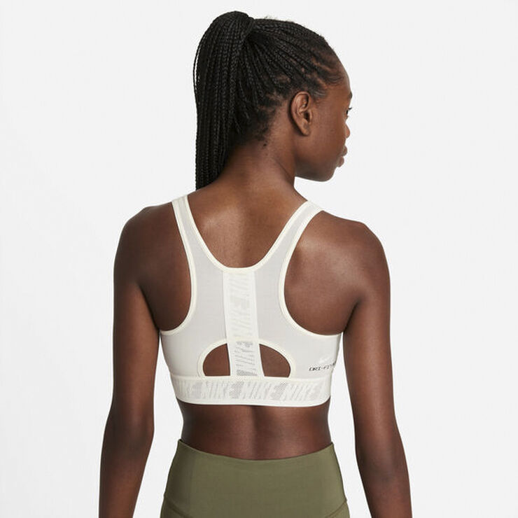 Nike Swoosh UltraBreathe Medium-Support sports bh Hvid