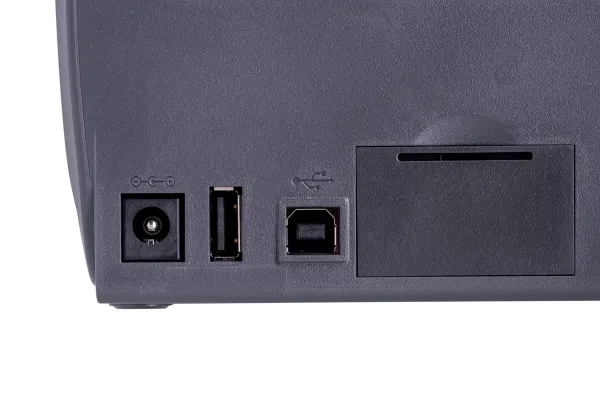 Zebra ZD421t - Etiketprinter - termo transfer - Rulle (11,2 cm) - 300 dpi - op til 102 mm/sek. - USB 2.0, USB vært, LAN - grå