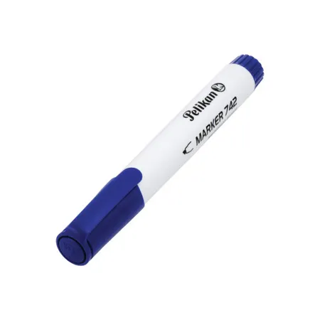 Pelikan Whiteboard Marker 742 Blau mit Meißeldocht