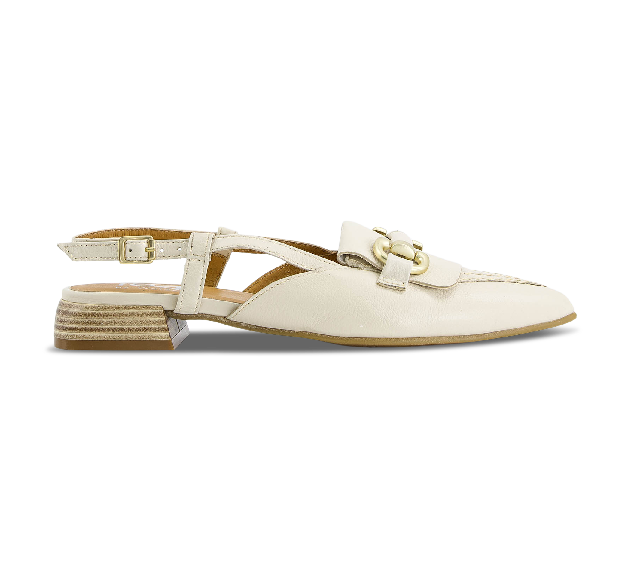 1874 by Walder Sling-Pumps beige/taupe
