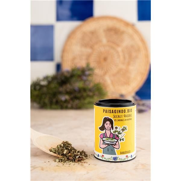 Condimento Bio Secrets Greens By Os Sabores Da Nutree