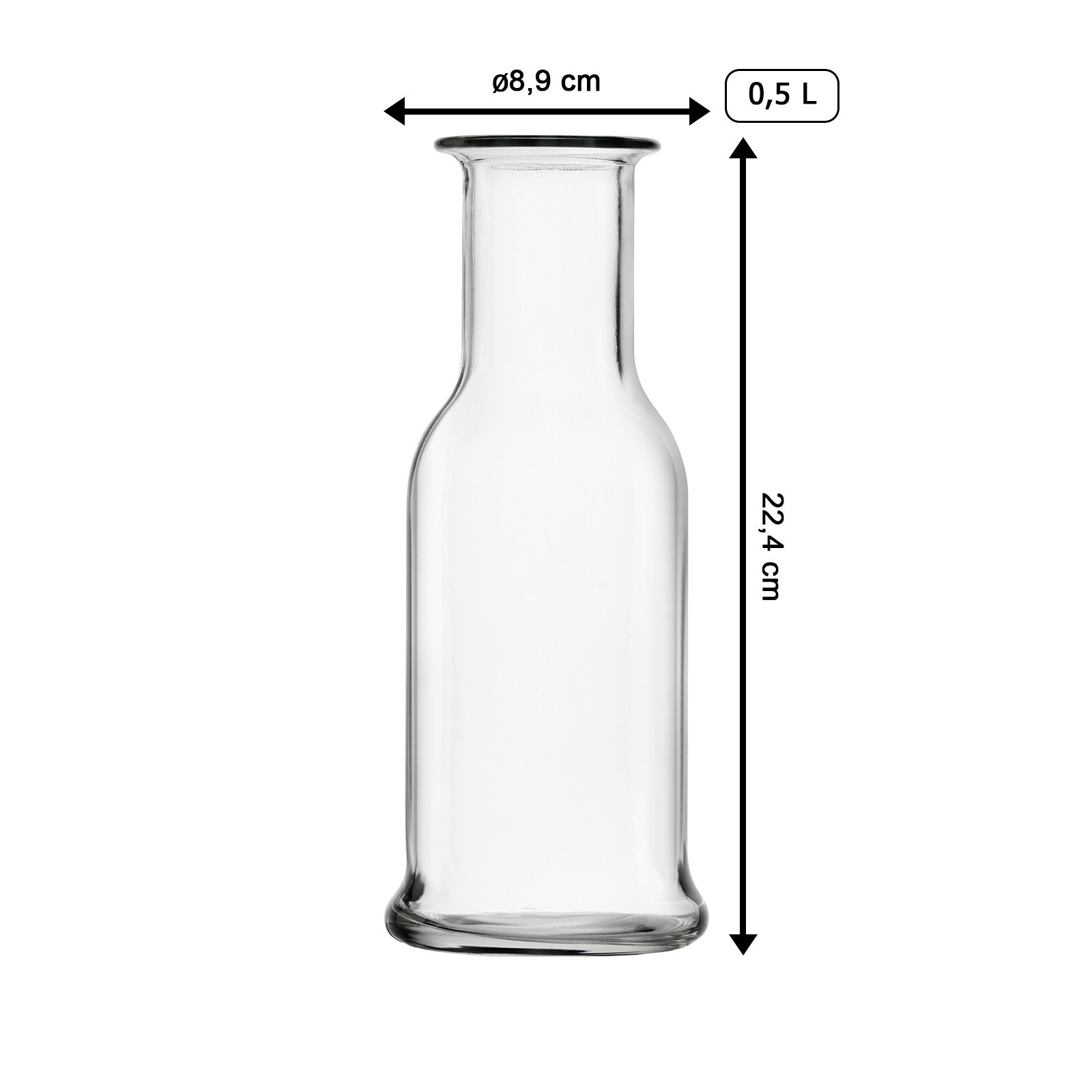 Stölzle Lausitz Karaffen Purity 500 ml 2er Set